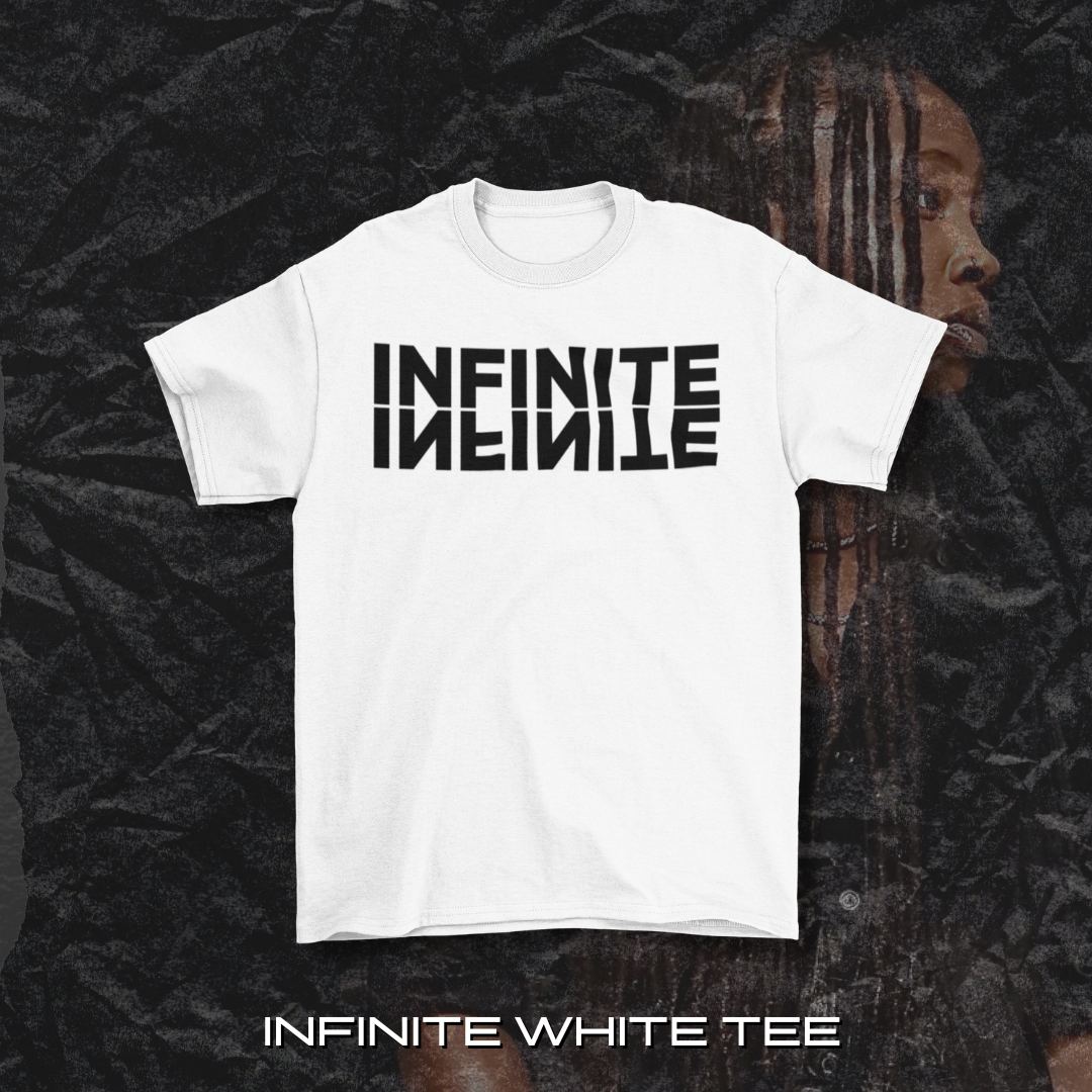 INFINITE WHITE TEE